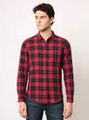 Red color option, Sold out, Currently selected