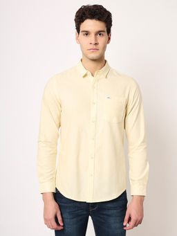 Lee - Mens Solid Yellow Shirt (Slim)