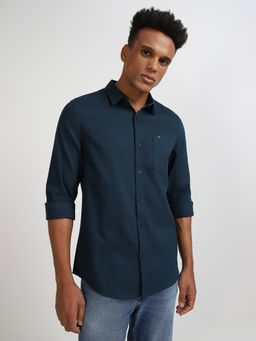 Lee - Mens Solid Blue Shirt (Slim)