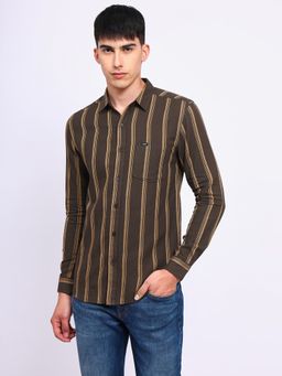 Lee - Mens Brown Shirt