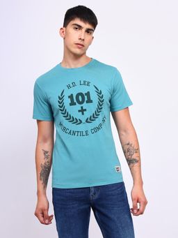 Lee - Mens Green T-Shirt