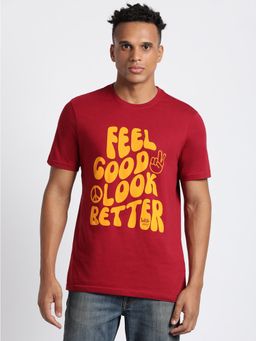 Lee - Mens Red T-Shirt