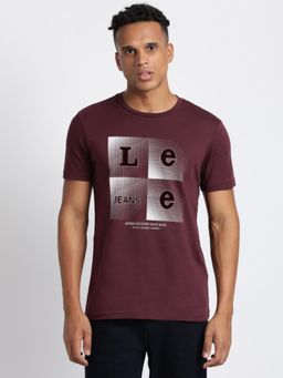 Lee - Mens Red T-Shirt