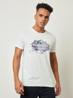 Lee - Mens Graphic White T-Shirt (Slim)