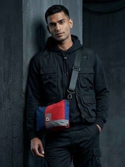 NO MORE - Multi-Colour Strobe Top Handle Crossbody Bag
