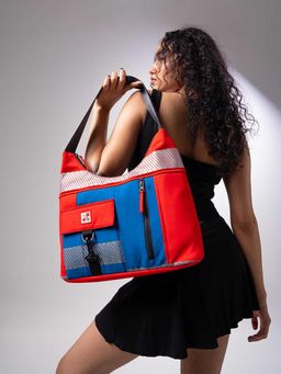 NO MORE - Multi-Colour Strobe Hobo Bag
