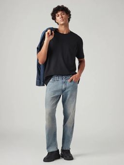 Levi's - Mens 541 Greyish Blue Athletic Tapered Fit Mid Rise Commuter Jeans