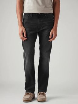 Levi's - Mens 513 Charcoal Grey Slim Straight Fit Mid Rise Jeans