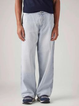 Levi's - Mens Light Blue Extra Baggy Loose Fit Mid Rise Jeans