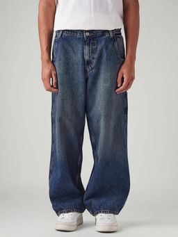 Levi's - Mens Blue Extra Baggy Loose Fit Mid Rise Jeans
