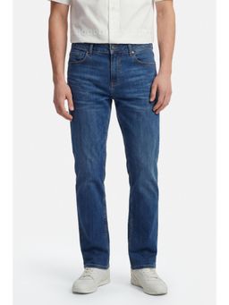 Snitch - Mens Indigo Washed Slim Casual Jeans
