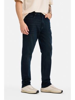 Snitch - Mens Indigo Washed Slim Casual Jeans