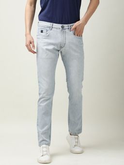 Rare Rabbit - Dallas Light Blue Solid Jeans