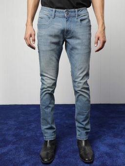 Rare Rabbit - Grimm Light Blue Solid Jeans