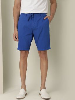 Rare Rabbit - Monty Fluorescent Blue Solid Shorts