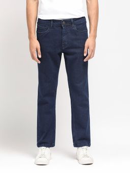 Rare Rabbit - Polin Primary Navy Solid Jeans