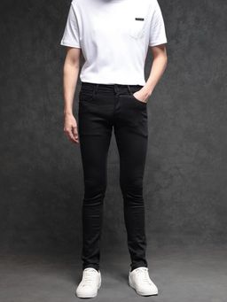 Rare Rabbit - Radley Primary Black Solid Jeans