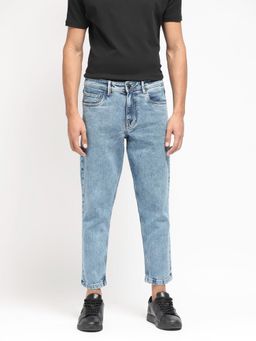 Rare Rabbit - Sam Light Blue Solid Jeans