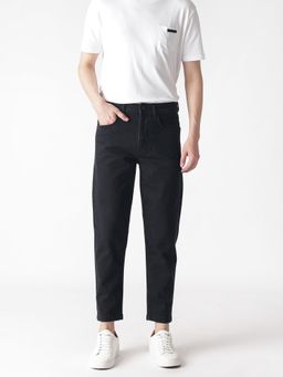 Rare Rabbit - Sam Primary Black Solid Jeans