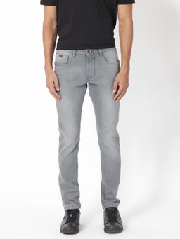 Rare Rabbit - Toulouse Light Grey Solid Jeans