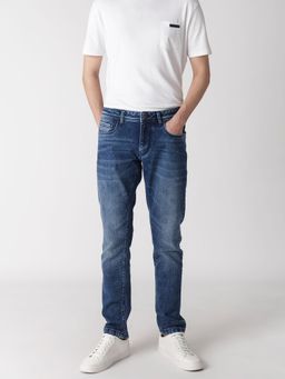 Rare Rabbit - Widz Dark Blue Solid Jeans
