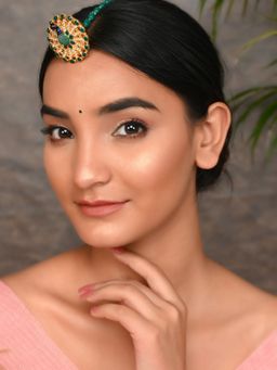 Silvermerc Designs - Gold Plated Peacock Handcrafted Bold Unique Ethnic Borla