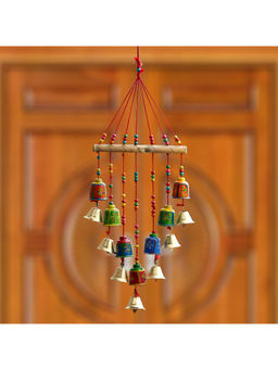 eCraftIndia - Multi-Color Handcrafted Decorative Wall/Door/Window Hangings (Pack of 3)