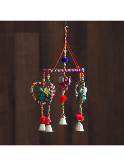 eCraftIndia - Multi-Color Handcrafted Decorative Lord Ganesha Wall/Door/Window Hanging