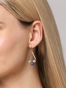 Accessorize London - Womens Triangle Stone Drop
