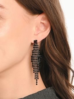 Accessorize London - Womens Waterfall Statement Drop Earrings