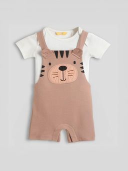 Somersault - Tiger Dungaree With Bodysuit (Set of 2)