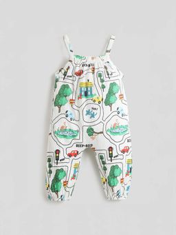Somersault - Beep Beep Printed Romper