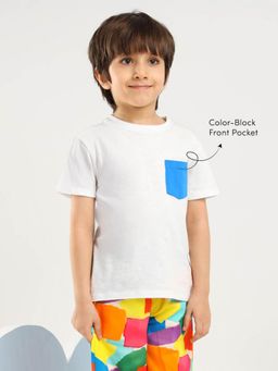 Somersault - Solid Printed Happy T-Shirt