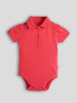 Somersault - Red Polo Bodysuit
