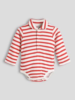 Somersault - Horizontal Line Polo Bodysuit