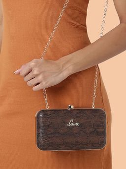 Lavie - Blink Women's Framed Clutch (Bronze) (One Size)