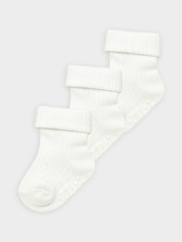 Mi Arcus - Ultra Soft Solid Anti Skid Socks (Pack of 3)