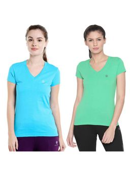 Bodycare - Bodyactive Pack Of 2 Women'S Tshirt - Multi-Color