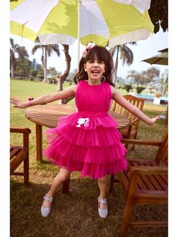 TINY GIRL - Barbie Layered Tulle Party Dress