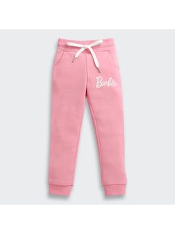 TINY GIRL - Barbie Pink Joggers for Girls