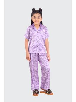 TINY GIRL - Barbie Purple Shirt and Pyjama for Girls