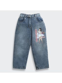 TINY GIRL - Barbie Printed Denim Jeans
