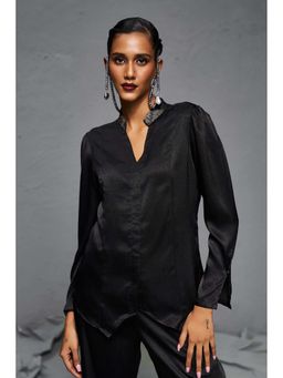 Sheczzar - Black Luxury Satin Co-Ord Set