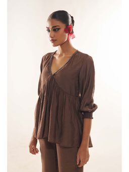 Sheczzar - Brown Formal Co-Ord Set