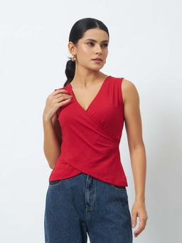 Trend Arrest - Riviera Cross Red Top