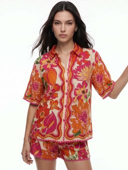 Outzidr - Multi Color Printed Co-Ord Set
