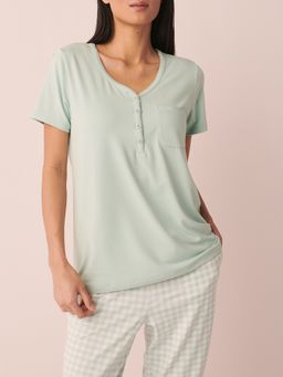 La Vie En Rose - Duck Peachy D T-shirt - Blue