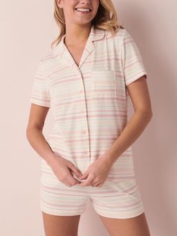 La Vie En Rose - Peachy Dream Shirt - Multi-Color