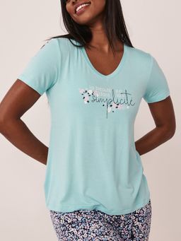 La Vie En Rose - Timeless Beauty T-shirt - Blue