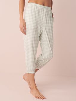 La Vie En Rose - Duck Peachy Dream Puff Capri - Grey